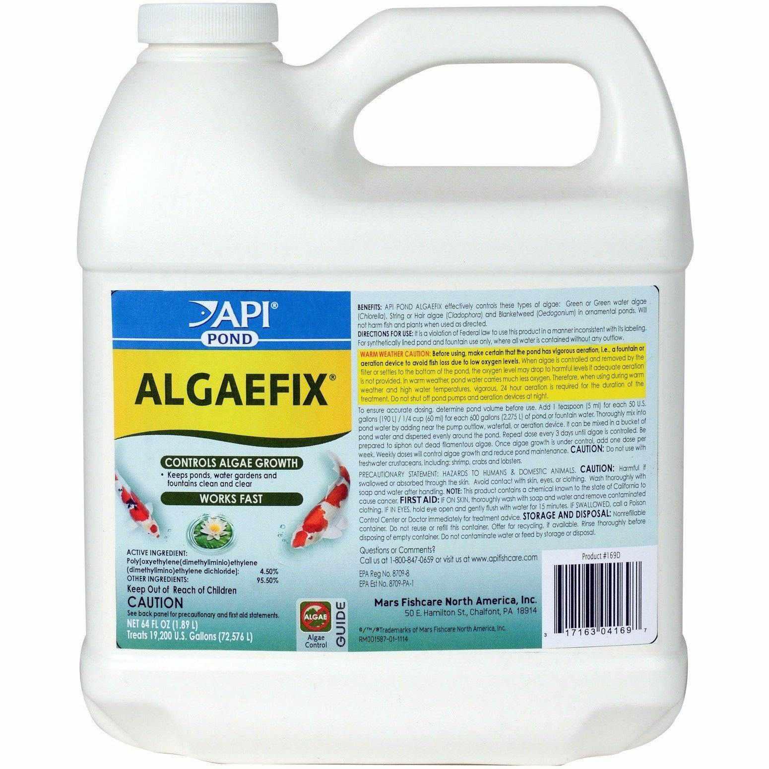 API PondCare Algaefix Algae Control Algaecide - Globalnestes