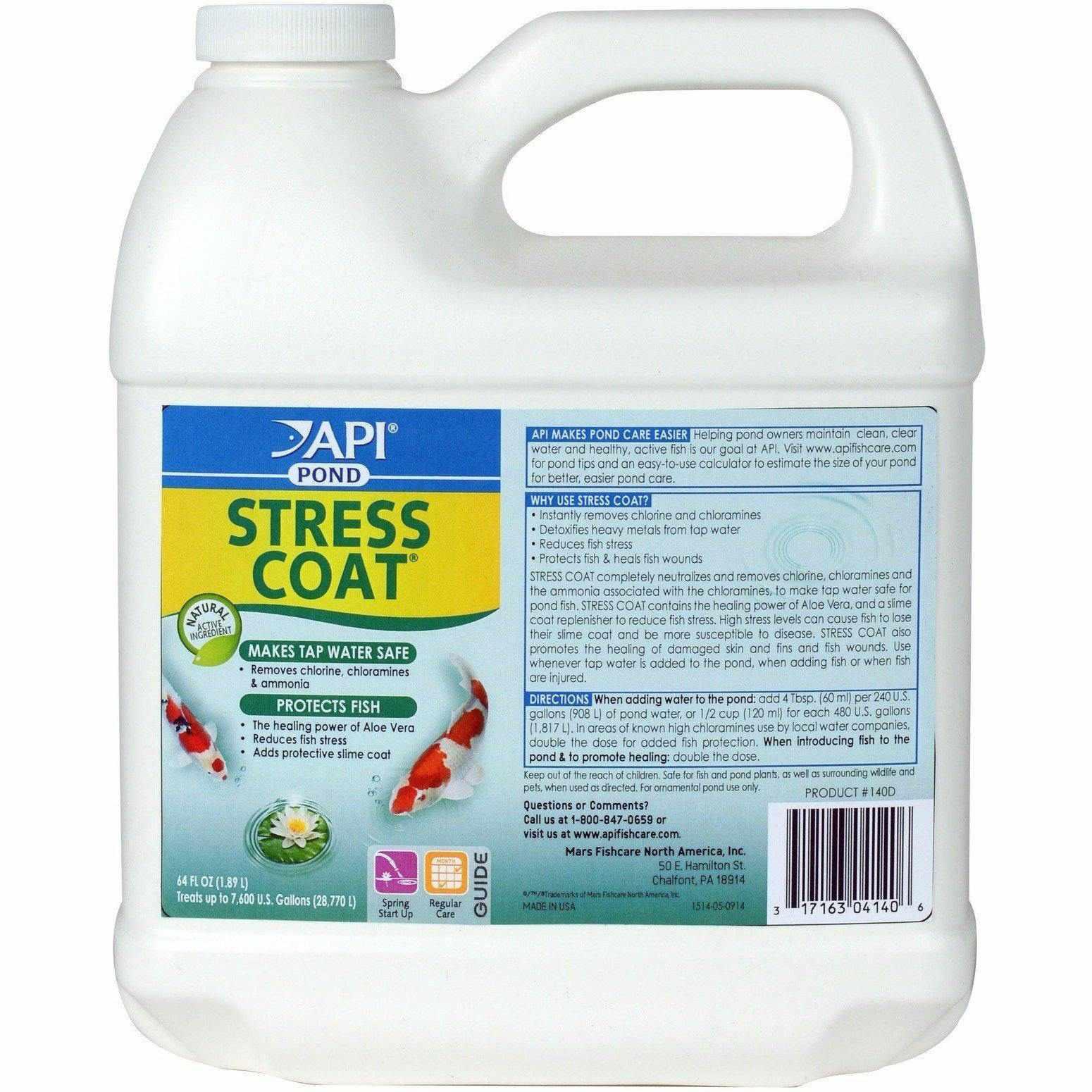 API Pondcare Stress Coat Pond Water Conditioner - Globalnestes