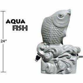 Aqua Ultraviolet Statuary Fish or Frog Pond UV Spitters - Globalnestes