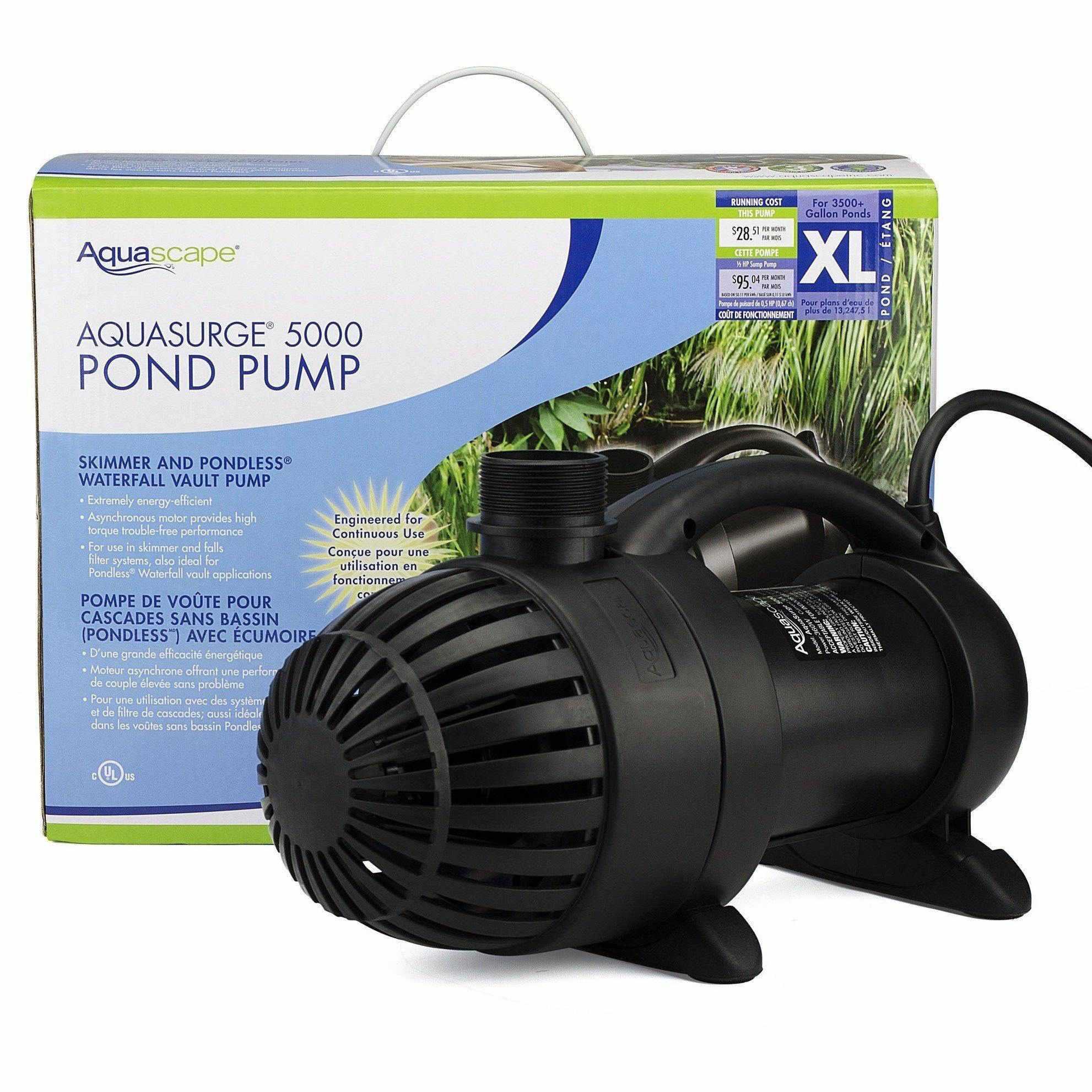 Aquascape AquaSurge Pumps - Globalnestes