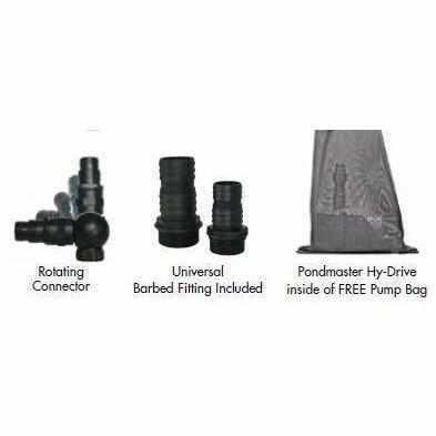 Pondmaster Energy-Saving HY-Drive Hybrid Water Pumps - Globalnestes