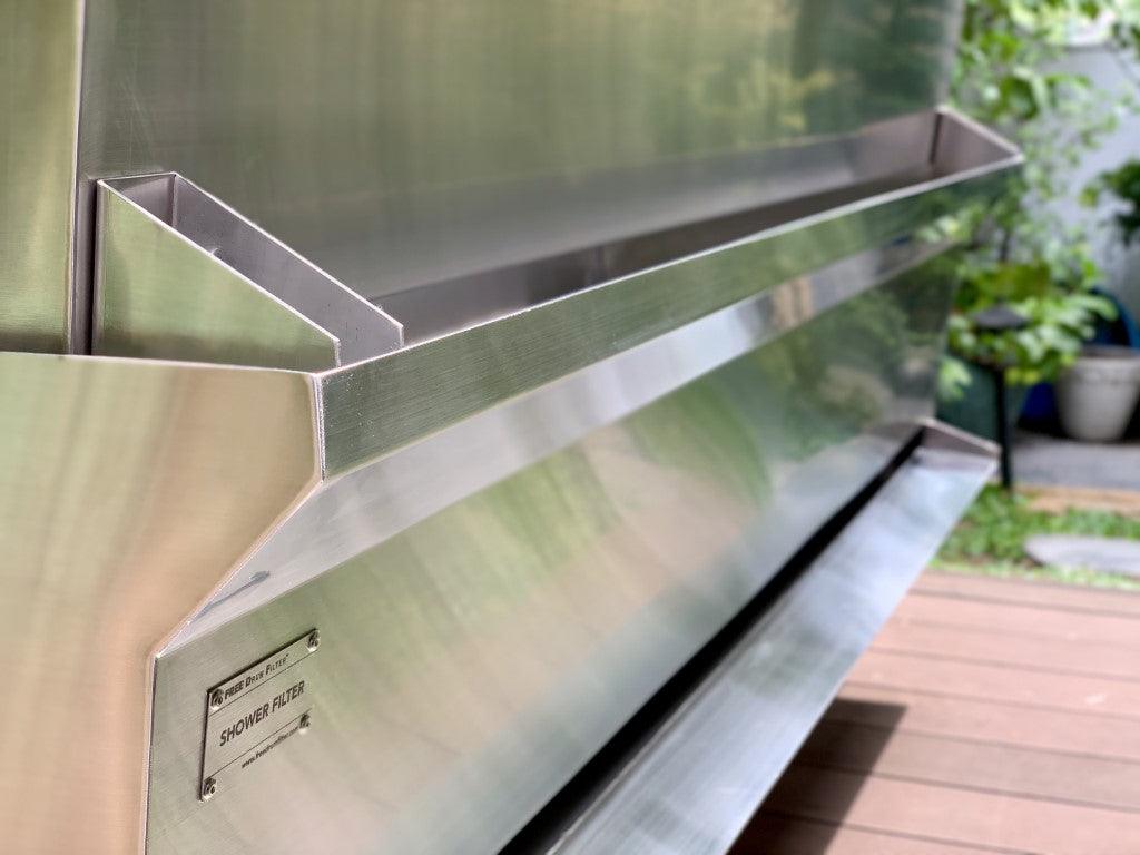 Shower Filter - Stainless Steel | FREE Drum Filter - Globalnestes