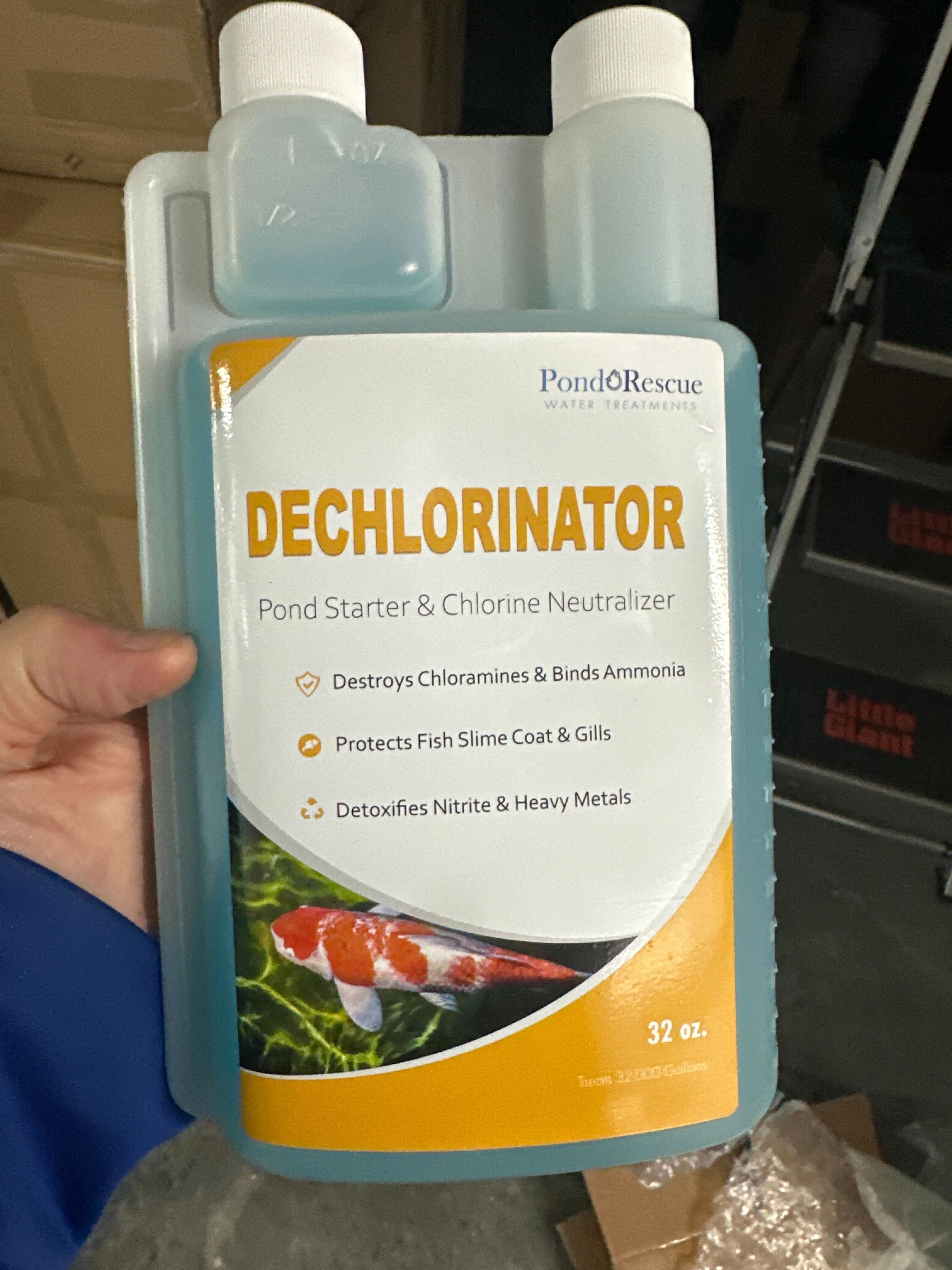 Anjon Dechlorinator &  Pond Starter