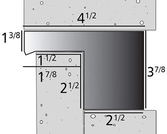 Anjon Stainless Steel NiteFalls Spillways with Optional Color-Changing Lights
