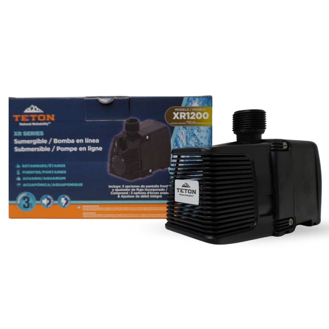 Teton XR1200 Product mage of a Submersible inline pump
