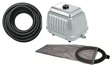 Pond Master AP-20 and AP-40 Air Pump and full Aeration Kits with PondMaster Diffusers - Globalnestes