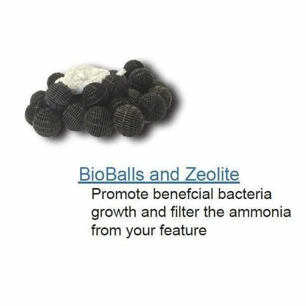 Anjon Manufacturing 16" Pro-Falls Filtering Waterfall Weir with Optional Faux Stone Lid - Globalnestes