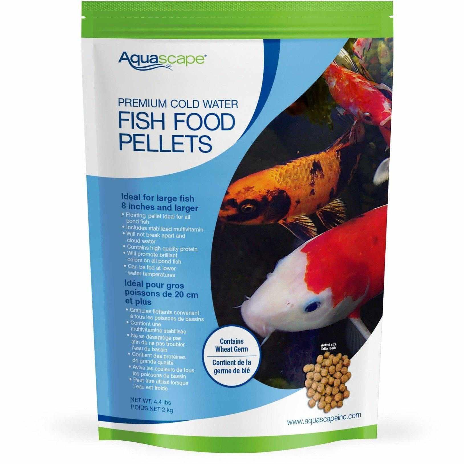Aquascape Premium Cold Water Fish Food - Large Pellets - Globalnestes