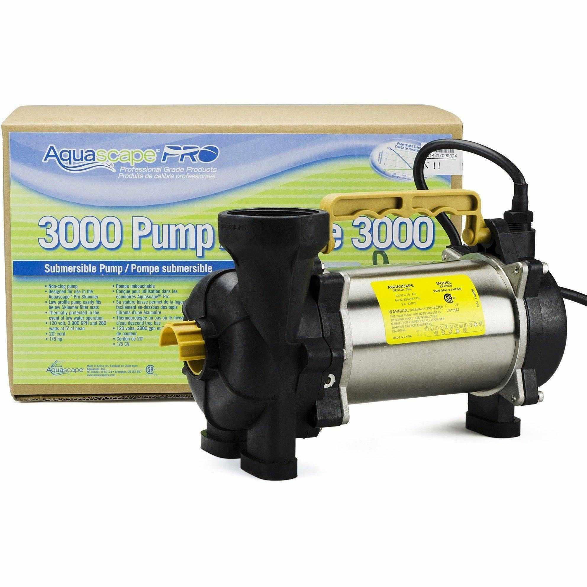 AquascapePRO 3000 Pump - Globalnestes