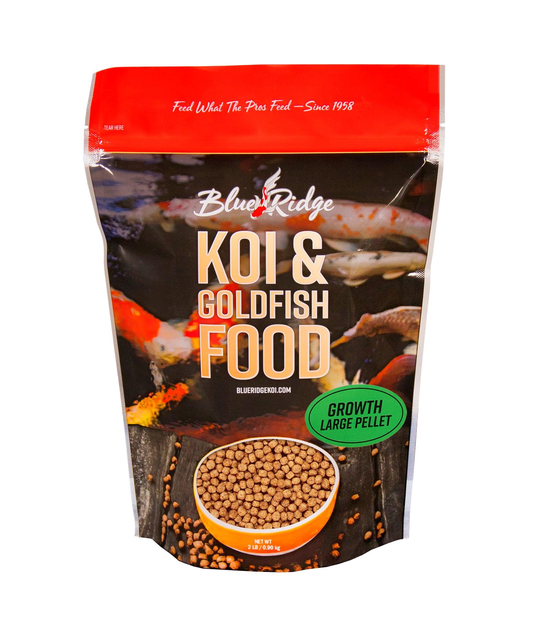 Blue Ridge Growth Large Pellet Formula Koi & Goldfish Food - Globalnestes