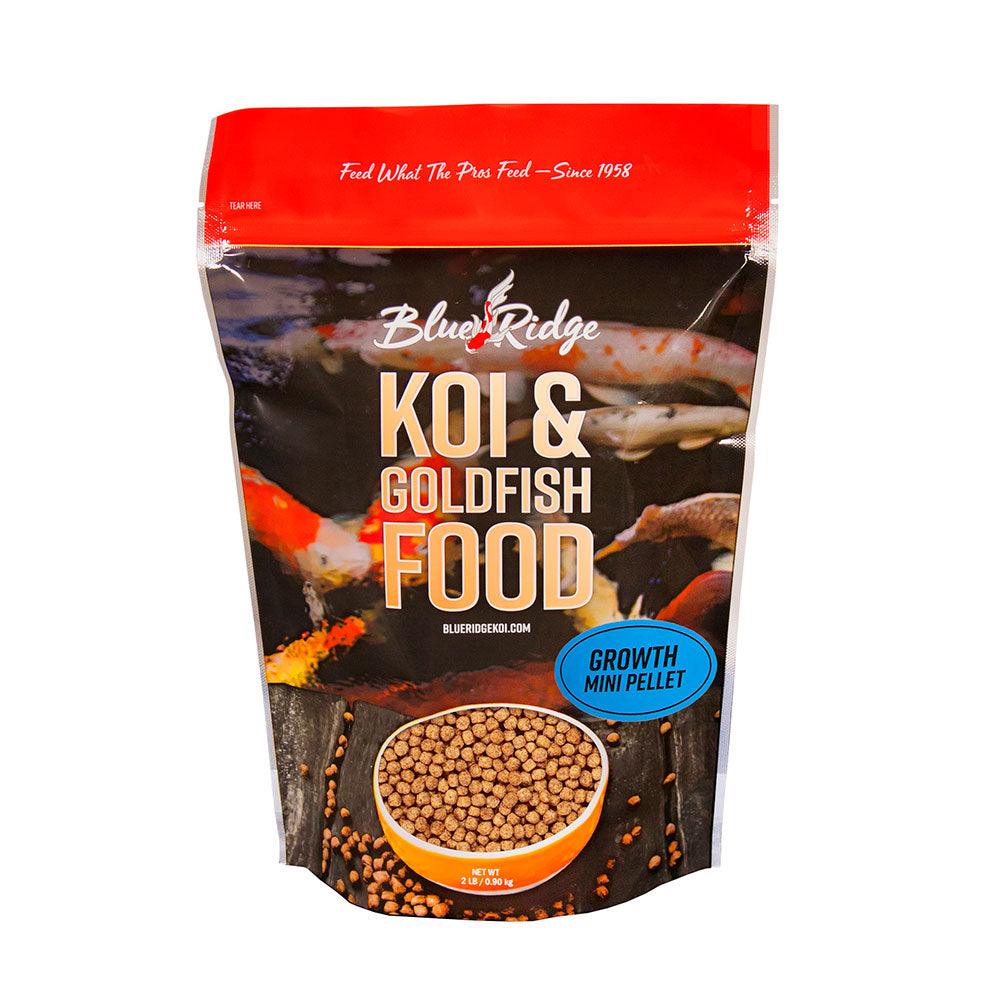 Blue Ridge Mini Pellet Growth Formula Koi & Goldfish Food - Globalnestes
