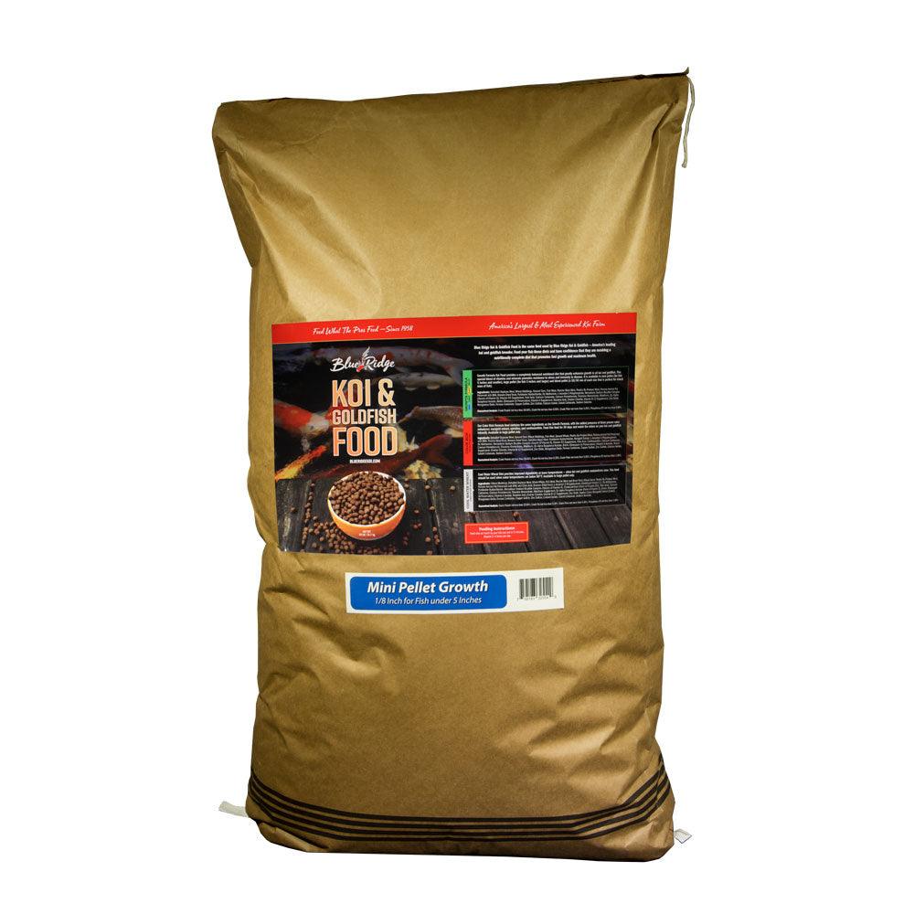 Blue Ridge Mini Pellet Growth Formula Koi & Goldfish Food - Globalnestes