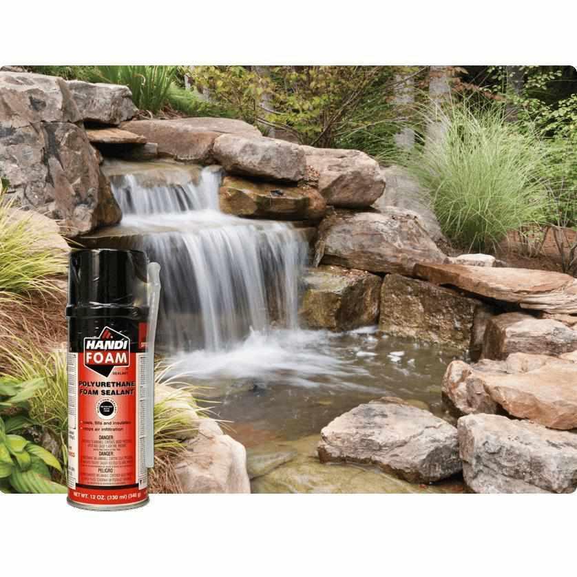 Handi-Foam Black 12 oz Pond foam - Globalnestes