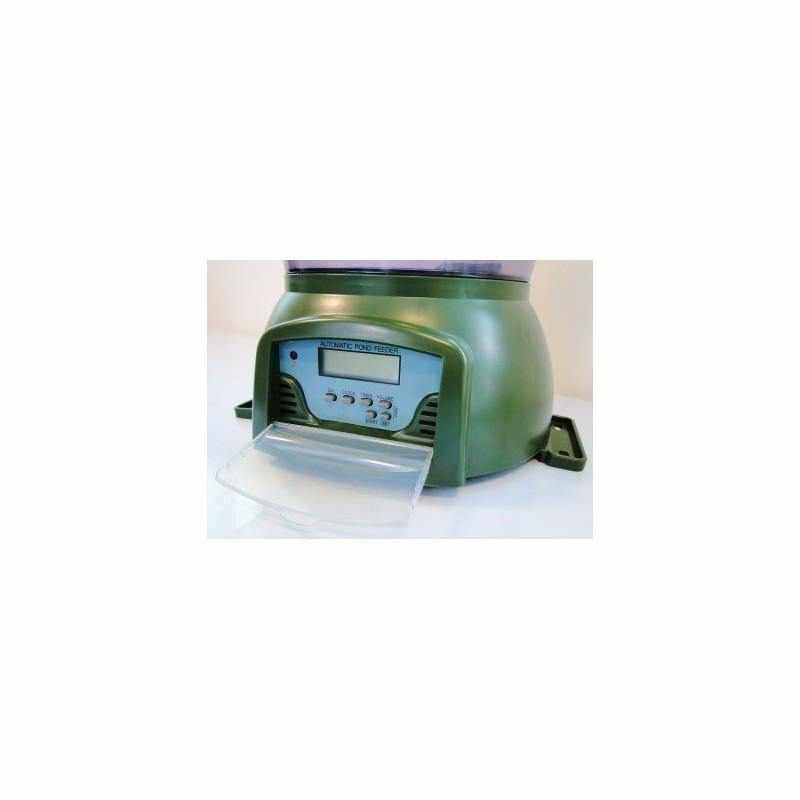 Large Automatic Mountable Pond Fish Koi Feeder 3.8L - Globalnestes