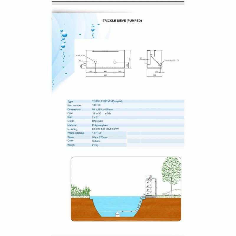 Large Bakki Shower with Trickle Sieve - Globalnestes