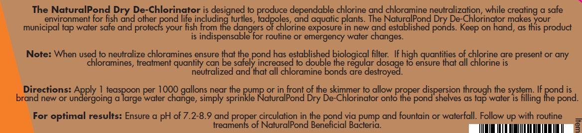 NaturalPond Dry De-Chlorinator - Globalnestes