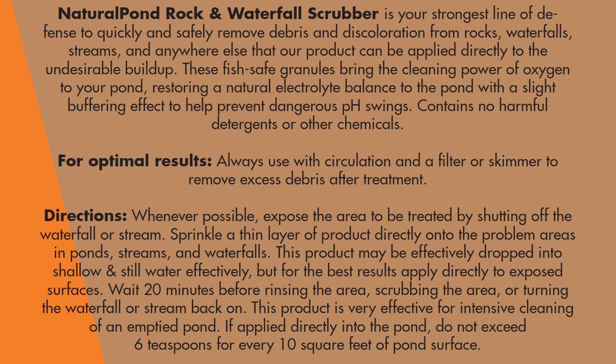 NaturalPond Oxy Rock and Waterfall Scrubber - Globalnestes