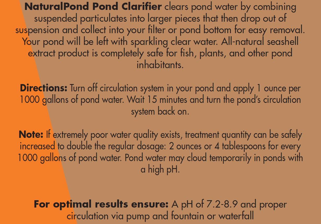 NaturalPond Pond Clarifier - Flocculant - Globalnestes