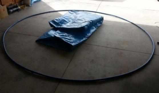 Round Portable Koi Pond Show Tanks - Globalnestes