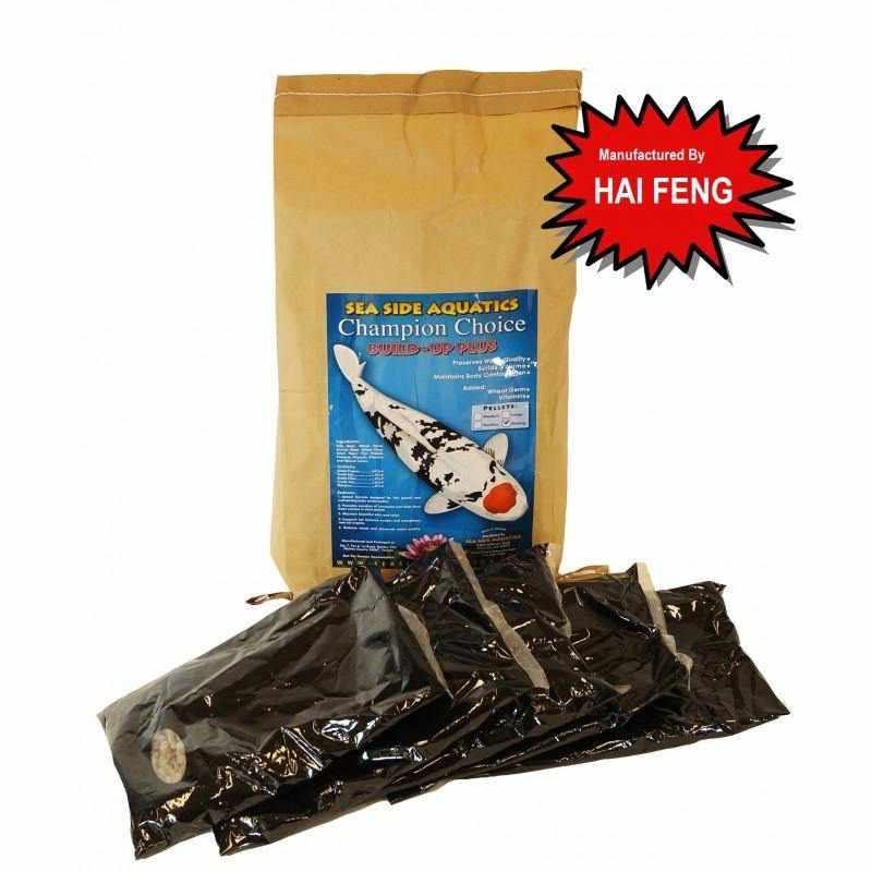 Sea Side Aquatics Champion Koi Food - Build Up Plus - Globalnestes