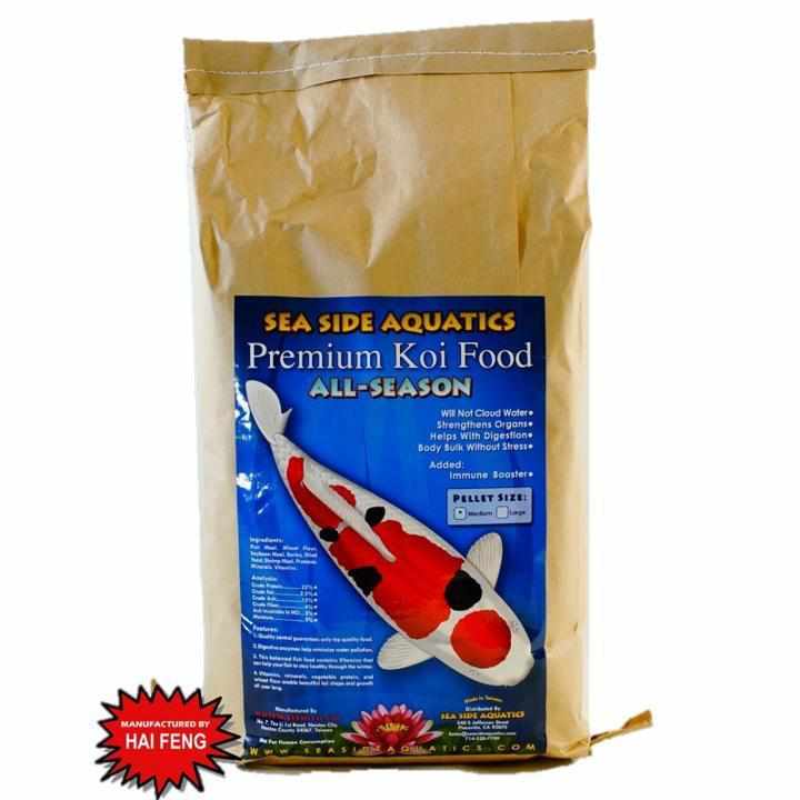 Sea Side Aquatics Premium Koi Food - All Season - Globalnestes