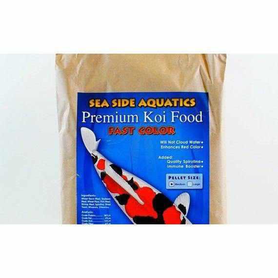 Sea Side Aquatics Premium Koi Food - Fast Color - Globalnestes