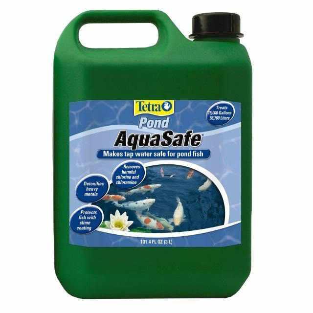 TetraPond AquaSafe Pond Water Conditioner and Dechlorinator - Globalnestes