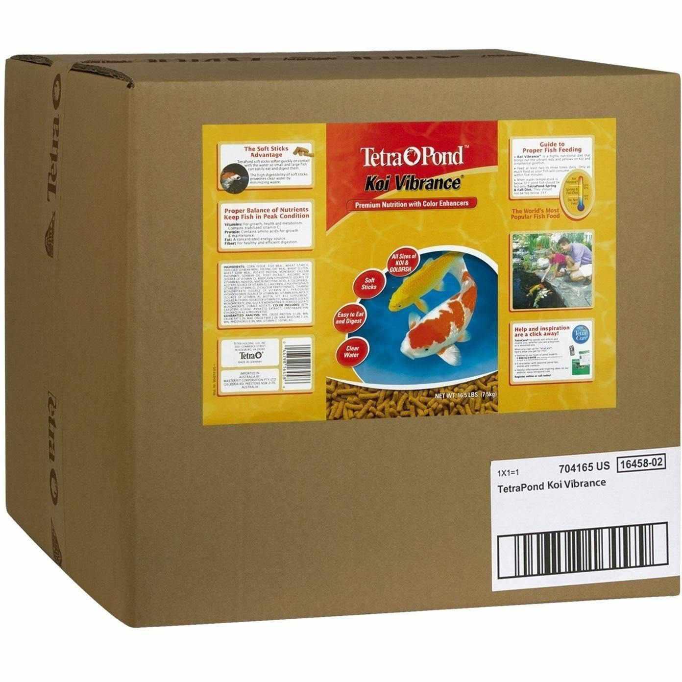 TetraPond Koi Vibrance Floating Fish Food - Globalnestes