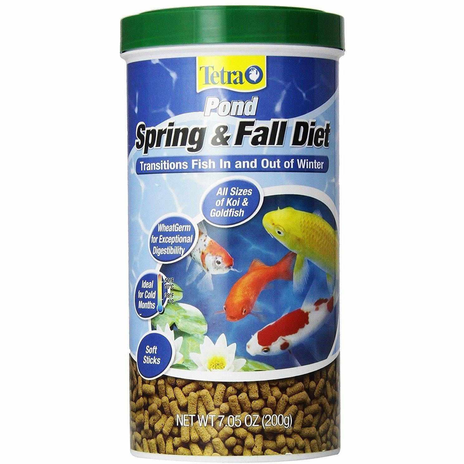 TetraPond Spring & Fall Diet Fish Food - Globalnestes